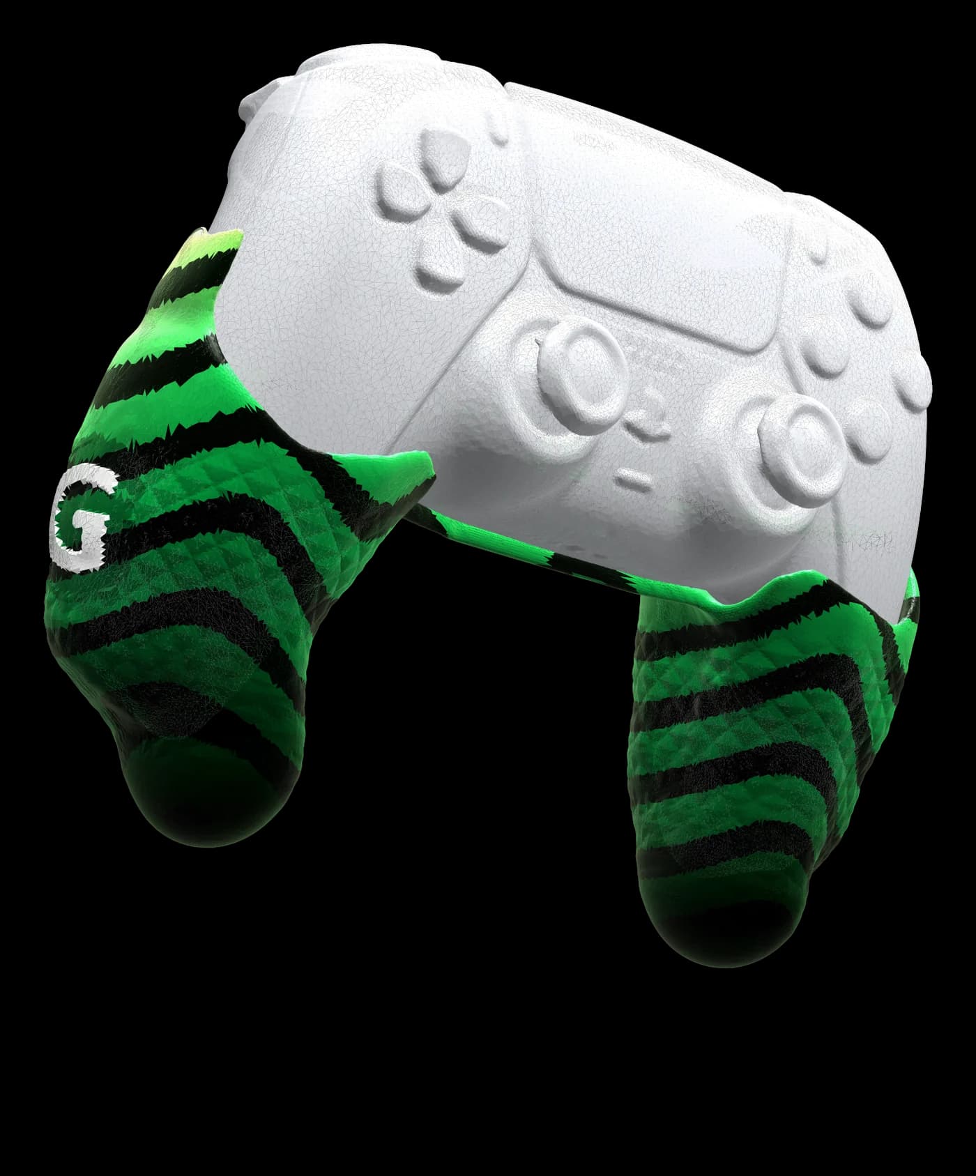 Jungle Grips fitted to a controller